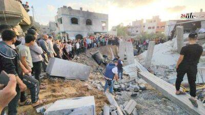 "Щит и стрела": дом террориста в Газе исчез в одно мгновение - видео