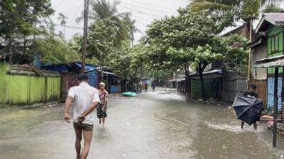 Основной удар шторма "Мокко" приняла на себя Мьянма