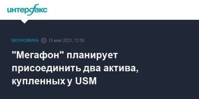 Алишер Усманов - "Мегафон" планирует присоединить два актива, купленных у USM - smartmoney.one - Москва - Россия