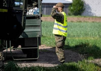 Военные ТРО Польши ищут вероятный шпионский воздушный шар, который прилетел со стороны рб