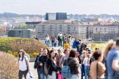 В прошлом году число иностранных туристов с ночлегом в Литве выросло в 2,3 раза