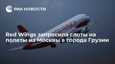 Российская Red Wings запросила слоты на полеты из Москвы в Тбилиси, Кутаиси, Батуми