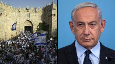Нетаниягу: "Марш с флагами в Иерусалиме пройдет по всему намеченному маршруту"