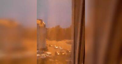 Яркая вспышка: в Брянской области РФ заявили о взрывах и работе ПВО (фото, видео)