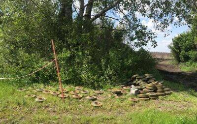 Во время восстановления ЛЭП в Харьковской области нашли рекордное количество мин