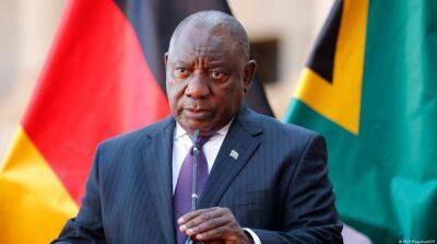 Президент ЮАР заявил, что африканские страны предложили рф и Украине «мирную миссию»