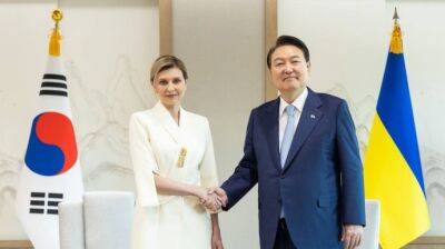 Зеленская в Сеуле говорила с президентом Кореи о ПВО для Украины