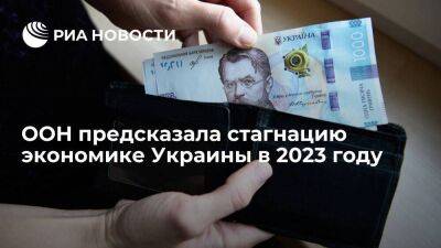 ООН: экономика Украины сократилась на 29,1 процента, в 2023 году ее ждет стагнация