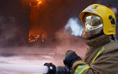 В Киеве из-за падения обломков начались пожары
