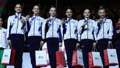 Команда Израиля завоевала первое золото на чемпионате Европы по художественной гимнастике