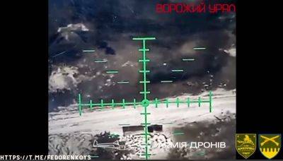 Воины харьковской 92 ОМБр уничтожили технику врага под Сватово (видео)