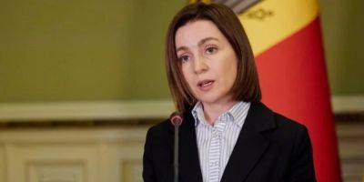 Молдова хочет скорее вступить в Евросоюз из-за угрозы со стороны России — Санду