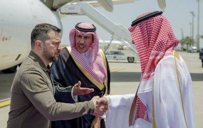 Зеленский встретился с принцем Саудовской Аравии