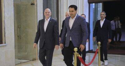Президент ФИФА Джанни Инфантино прибыл в Таджикистан