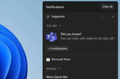 Microsoft начнет предлагать пользователям Windows 11 отключать нежелательные уведомления с помощью… еще одного уведомления