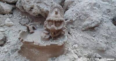Всего четыре на весь мир. В Мексике впервые обнаружена статуя божества майя Кавиля
