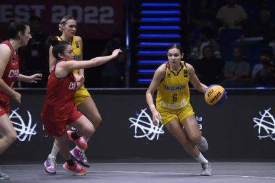 Женская сборная Украины по баскетболу 3х3 вышла в плей-офф женской Мировой серии