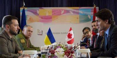 Зеленский встретился с Трюдо в рамках саммита G7