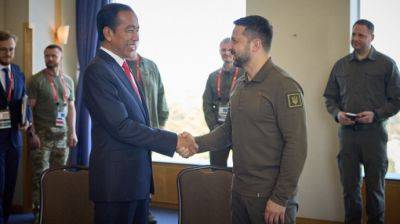 Зеленский в Японии встретился с президентом Индонезии