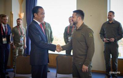 Зеленский встретился в Японии с президентом Индонезии