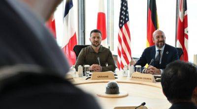 Зеленский выступил на саммите G7: говорил об F-16 и Формуле мира