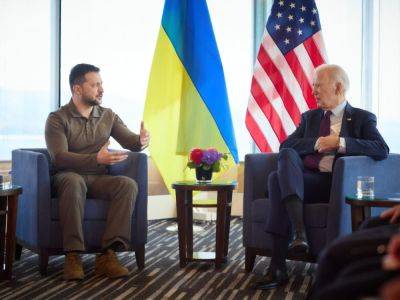 Зеленский и Байден обсудили военную помощь, обучение пилотов и вопрос членства Украины в НАТО