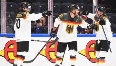 ЧМ-2023 по хоккею. Германия разгромила Венгрию, Словакия обыграла Словению