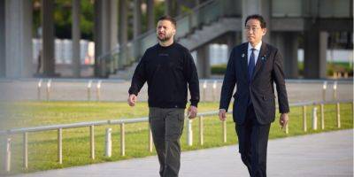 Зеленский и премьер Японии провели переговоры и вместе посетили музей мира в Хиросиме
