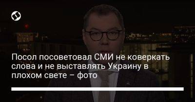 Посол посоветовал СМИ не коверкать слова и не выставлять Украину в плохом свете – фото