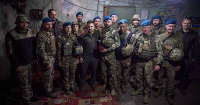 День морской пехоты в Украине: Зеленский приехал на фронт поздравить военных ВСУ (фото)