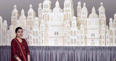 Мастерица из Индии создала дворец из сахарной глазури весом более 200 кг (фото, видео)