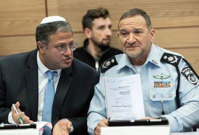 Бен-Гвир добился выделения 9 млрд на нужды полиции и Национальной гвардии Израиля