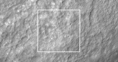 Могила на Луне. Орбитальный аппарат NASA нашел место крушения частного аппарата из Японии (фото)