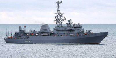 Прокремлевские паблики жалуются, что корабль ЧФ Иван Хурс был атакован дронами возле Босфора