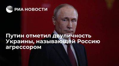 Путин: Украина называет Россию агрессором, но кассирует деньги за транзит энергоресурсов