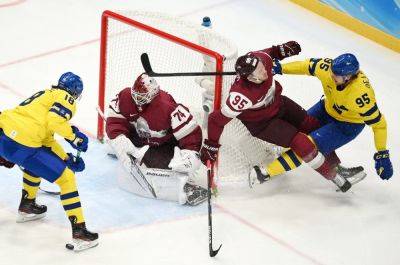 Хоккей, ЧМ-2023, Четвертьфинал, Швеция - Латвия, Прямая текстовая онлайн трансляция