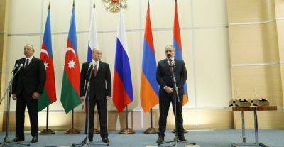 Лидеры Армении и Азербайджана заявили о прогрессе в мирном вопросе, поспорив перед путиным