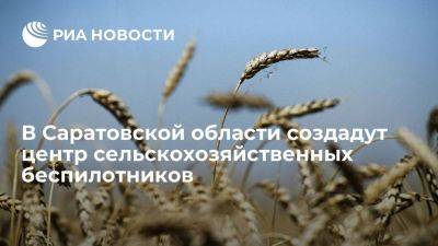 В Саратовской области создадут центр беспилотной авиации для сельского хозяйства