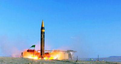 Иран представил новый вариант баллистической ракеты «Хорремшехр»