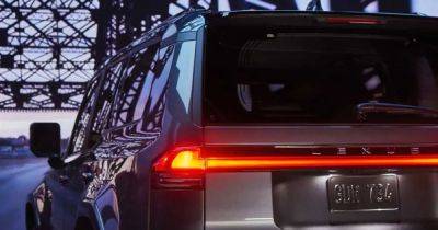 Роскошный брат Land Cruiser: Lexus показали новый рамный внедорожник (фото)