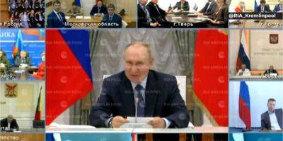 Кринж дня. Путин поблагодарил своих холуев за аплодисменты, которых не было — видео