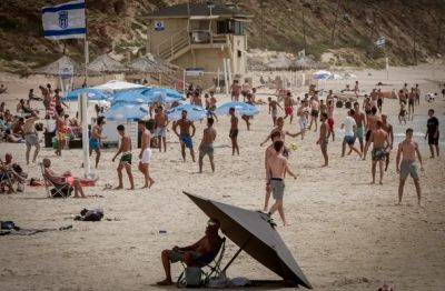 На выходные в Израиле ожидается аномальная жара с грозами