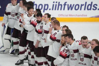 Латвия впервые в истории вышла в полуфинал ЧМ по хоккею