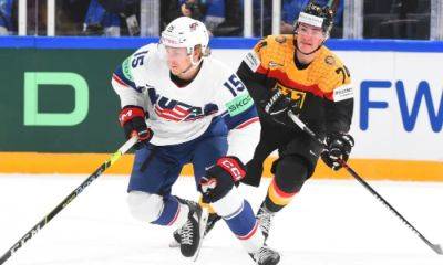 Германия в овертайме победила США и стала вторым финалистом ЧМ-2023 по хоккею