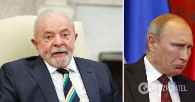 Президент Бразилии да Силва отказался от приглашения Путина приехать в РФ