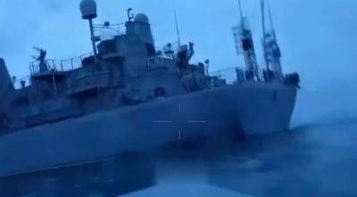 Корабль Иван Хурс атакован дронами – у судна есть повреждения - снимки