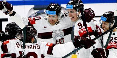 Сборная Латвии впервые в истории выиграла медали чемпионата мира по хоккею