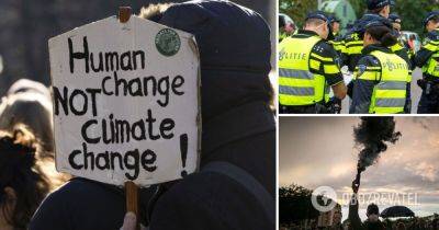 Климатическая демонстрация в Гааге – полиция задержали сотни эко активистов – фото и видео