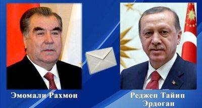 Эмомали Рахмон поздравил Реджепа Эрдогана с победой на президентских выборах