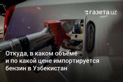Откуда, в каком объёме и по какой цене импортируется бензин в Узбекистан